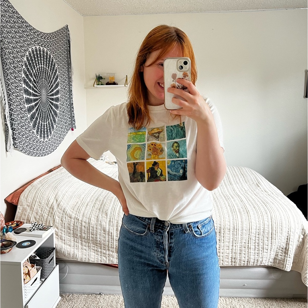 SOLD!! van gogh t shirt